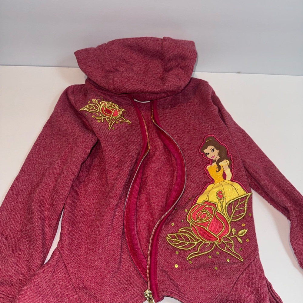 Disney Red Hooded Belle Jacket